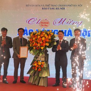 Bảo tàng Hà Nội đón nhận Quyết định công nhận điểm du lịch cấp Thành phố