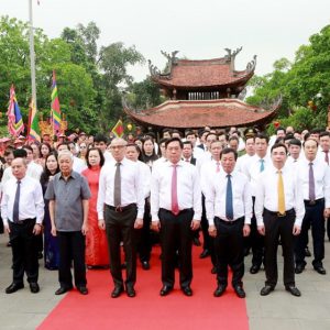 Phú Thọ: Lễ dâng hương giỗ Đức Quốc Tổ Lạc Long Quân