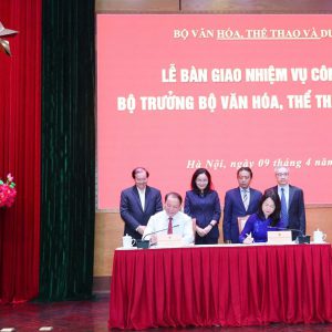 Bàn giao nhiệm vụ Bộ trưởng Bộ Văn hoá, Thể thao và Du lịch