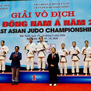 Judo Việt Nam giành 33 HCV, xếp nhất toàn đoàn Giải vô địch Đông Nam Á 2026