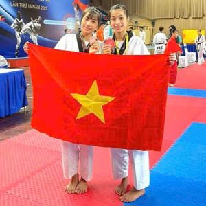 Cặp song sinh tài năng của Taekwondo Việt Nam