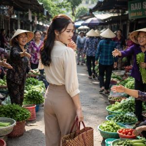 Ra ngõ gặp… họ hàng: Áp lực của nàng dâu mới mỗi lần đi chợ quê