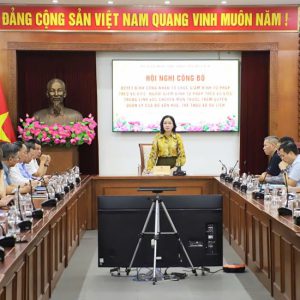 Công nhận tổ chức giám định tư pháp theo vụ việc trong lĩnh vực VHTTDL