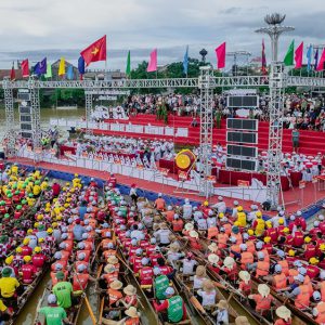 Đua thuyền Kiến Giang: Di sản 500 năm trong ngày “Tết Độc lập”