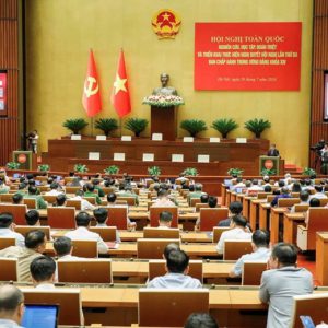 Sáng nay, Hội nghị toàn quốc nghiên cứu, học tập, quán triệt và triển khai thực hiện 6 Nghị quyết, Chỉ thị của Bộ Chính trị