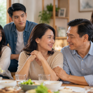Đừng để tình thương con cản trở hạnh phúc của cha mẹ